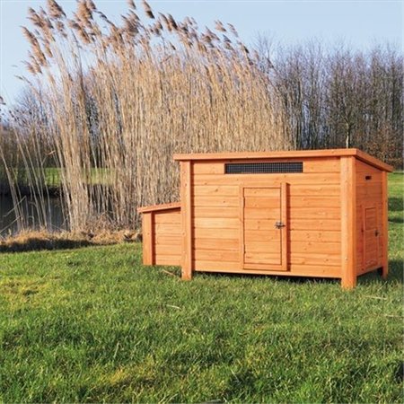 TRIXIE PET PRODUCTS TRIXIE Pet Products 55963 Chicken Coop - Glazed Pine 55963